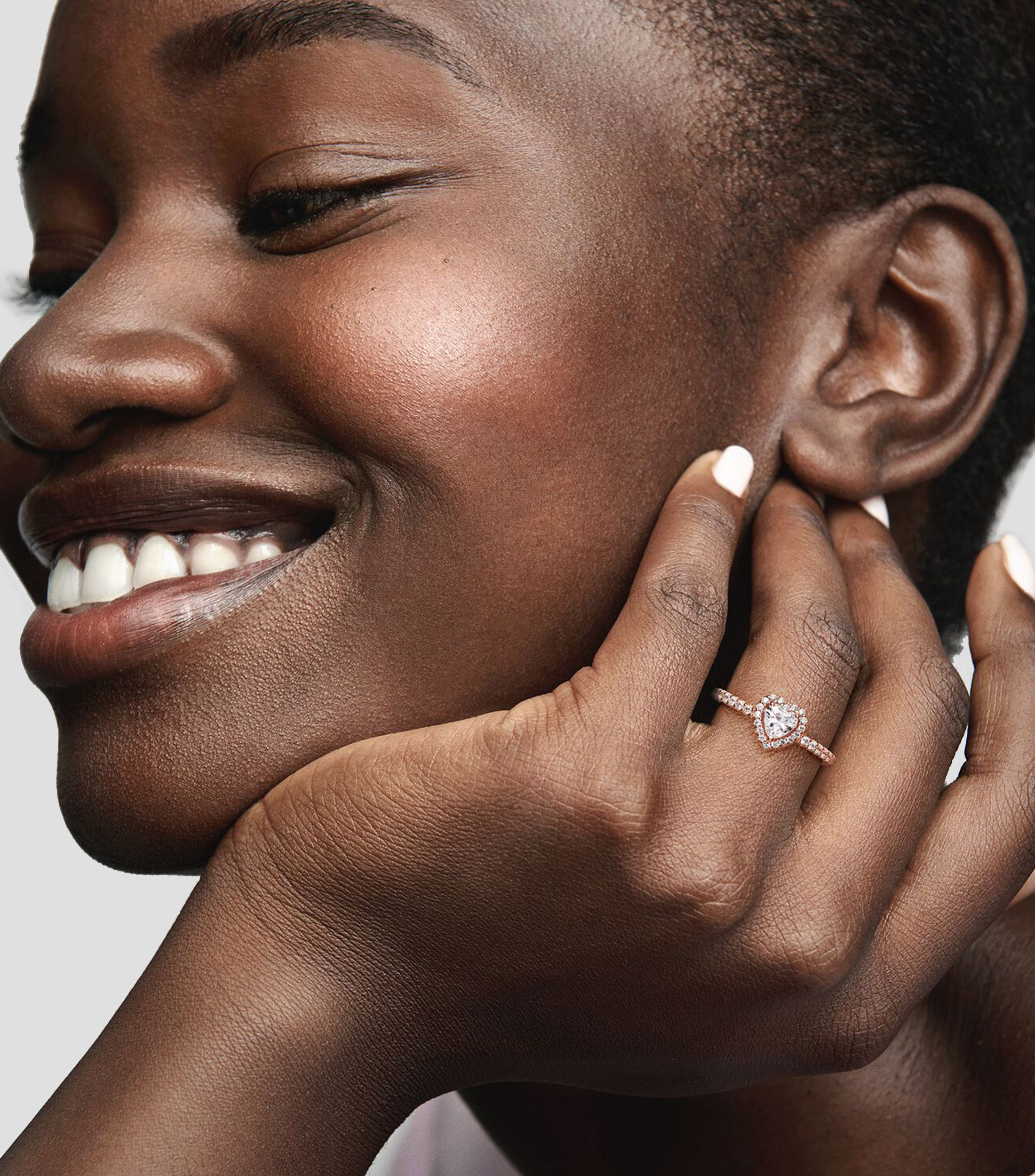 Anillo Corazon elevado brillante con circonitas Pandora Timeless Mujer